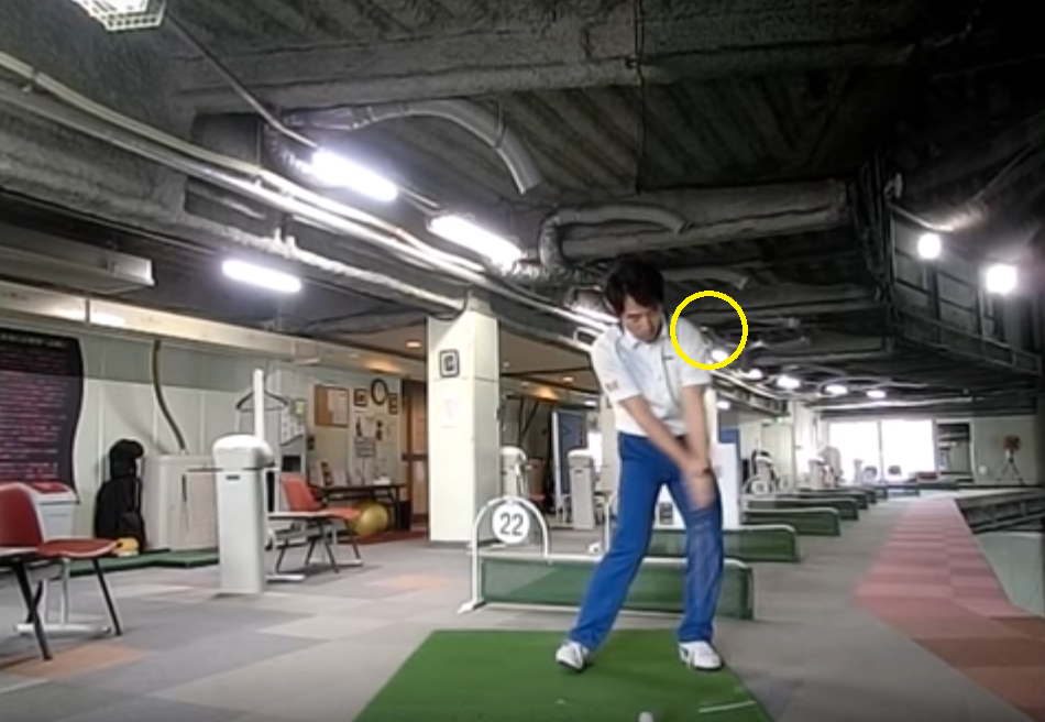 クロスハンドグリップで左肩の開きを抑える Haradadagolf動画レッスンチャンネル